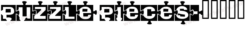 Puzzle Pieces字体转换